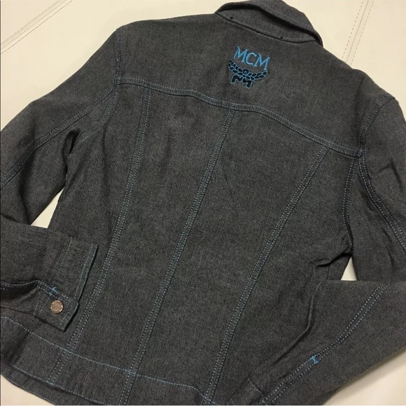 MCM Denim Jacket Size Small - Picture 1 of 4